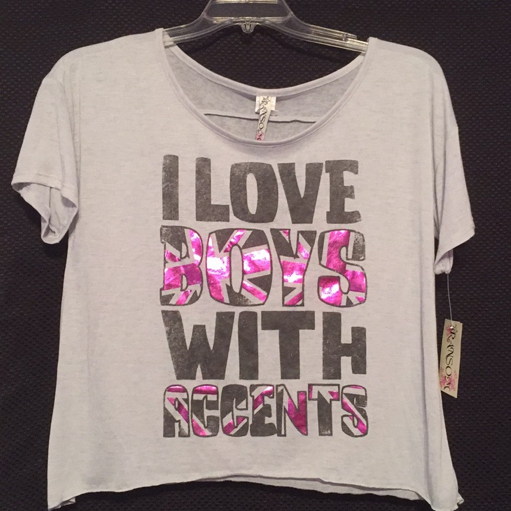 New gray T-shirt